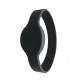 RFID браслет з чіпом EM-Marin SEVEN R-60 чорний (55 мм)