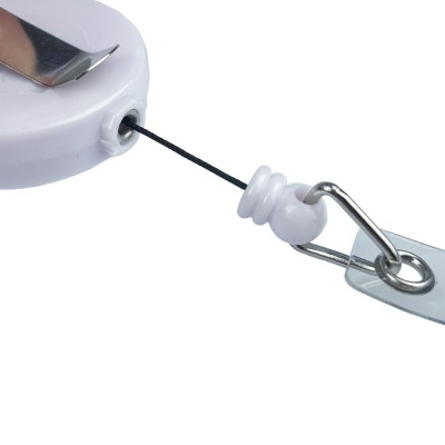 Брелок ретрактор SEVEN TBC-101 White Брелок ретрактор SEVEN TBC-101 White