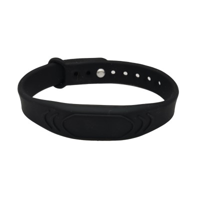 RFID браслет з чіпом MIFARE SEVEN R-68 чорний RFID браслет з чіпом MIFARE SEVEN R-68 чорний