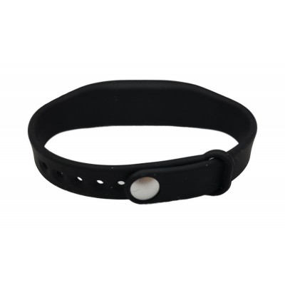 RFID браслет з чіпом MIFARE SEVEN R-68 чорний RFID браслет з чіпом MIFARE SEVEN R-68 чорний