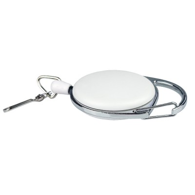 Брелок ретрактор SEVEN TBC-102 White Брелок ретрактор SEVEN TBC-102 White