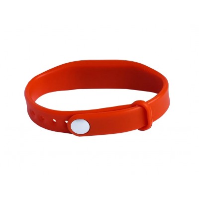 RFID браслет с чипом EM-Marin SEVEN R-63 оранжевый RFID браслет с чипом EM-Marin SEVEN R-63 оранжевый