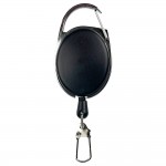 Брелок ретрактор SEVEN TBC-102 Black Брелок ретрактор SEVEN TBC-102 Black