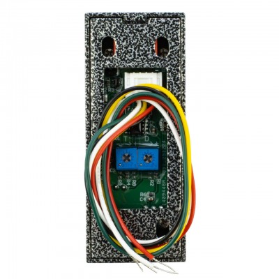 Кнопка выхода бесконтактная металлическая уличная накладная SEVEN K-7496NDW silver