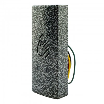 Кнопка выхода бесконтактная металлическая уличная накладная SEVEN K-7496NDW silver