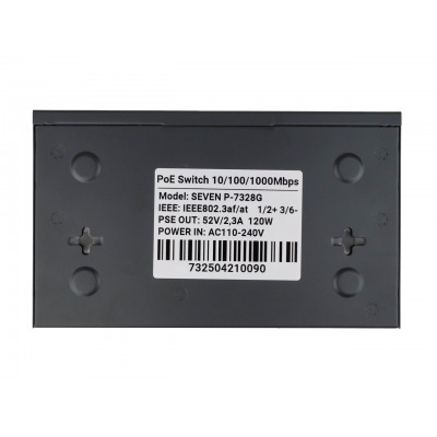 PoE коммутатор 8 портов SEVEN P-7328G PoE коммутатор 8 портов SEVEN P-7328G