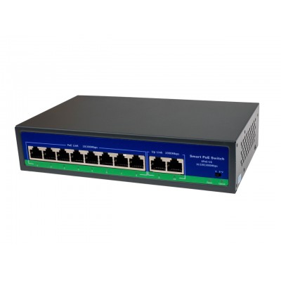 PoE коммутатор (switch) 8 портов SEVEN P-7328FG-SFP