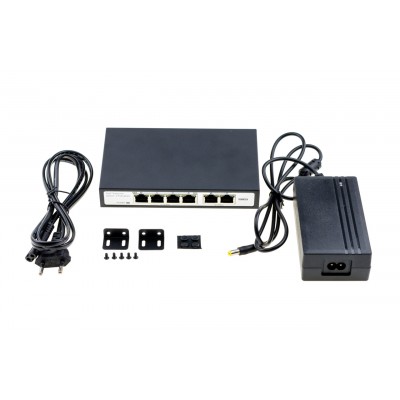 PoE коммутатор 4 порта SEVEN P-7324 PoE коммутатор 4 порта SEVEN P-7324