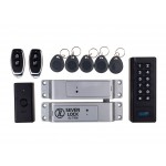 Беспроводной комплект контроля доступа с радиобрелками SEVEN LOCK SL-7708r black