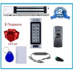 Комплект контроля доступа с магнитным замком для металлической двери SEVEN KA-7803