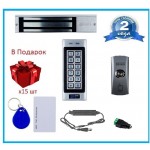 Комплект контроля доступа с магнитным замком для тяжелой металлической двери SEVEN KA-7801 Комплект контроля доступа с магнитным замком для тяжелой металлической двери SEVEN KA-7801