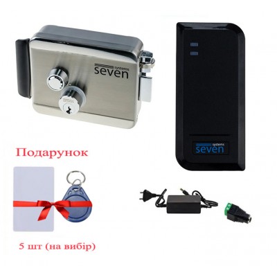 Комплект кд с электромеханическим замком SEVEN KA-7809 Комплект кд с электромеханическим замком SEVEN KA-7809