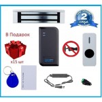 Безконтактний комплект контролю доступу з магнітним замком 180 кг SEVEN KA-7810 Безконтактний комплект контролю доступу з магнітним замком 180 кг SEVEN KA-7810