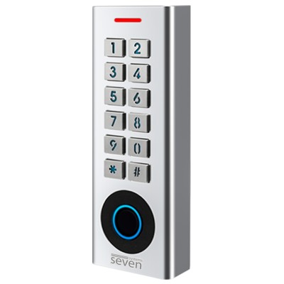 Биометрический Smart контроллер доступа со встроенным считывателем SEVEN CR-7474BF MF