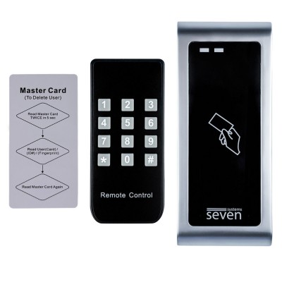 Контроллер доступа + считыватель SEVEN CR-7463m (EM-Marin + MIFARE)