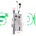 Электронный RFID замок для гостиниц, отелей и хостелов SEVEN LOCK SL-7730