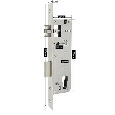 Електронний RFID замок для готелів та офісів SEVEN LOCK SL-7737S black