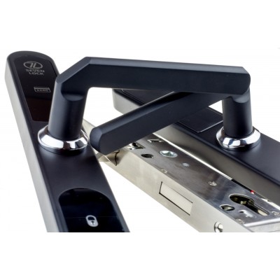 Електронний RFID замок для готелів та офісів SEVEN LOCK SL-7737S black