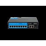 Хмарно керований 11-портовий PoE-комутатор SEVEN PS308G