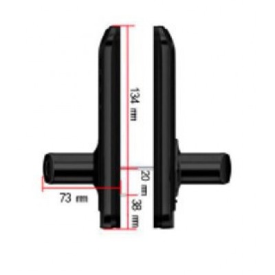 Розумний дверний біометричний замок SEVEN LOCK SL-7738SH Розумний дверний біометричний замок SEVEN LOCK SL-7738SH