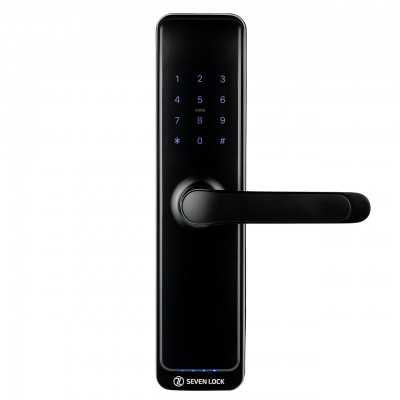 SEVEN LOCK SL-7767B black Розумний дверний замок