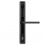 Умный дверной биометрический замок SEVEN LOCK SL-7762BF black (без врезной части)