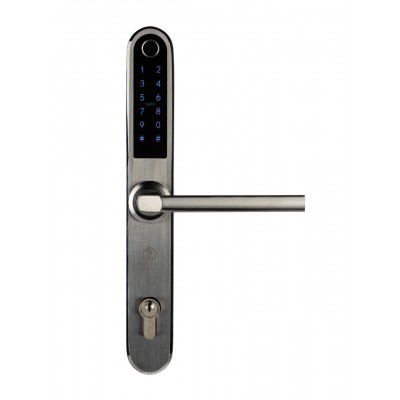 Умный дверной биометрический замок SEVEN LOCK SL-7761BF silver (без врезной части) Умный дверной биометрический замок SEVEN LOCK SL-7761BF silver (без врезной части)