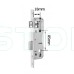 Умный дверной биометрический замок SEVEN LOCK SL-7761BF silver (без врезной части) Умный дверной биометрический замок SEVEN LOCK SL-7761BF silver (без врезной части)