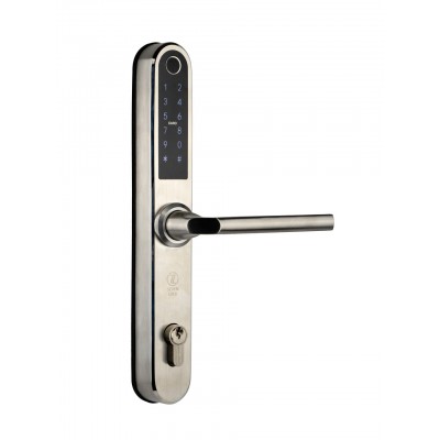 Умный дверной биометрический замок SEVEN LOCK SL-7761BF silver (без врезной части) Умный дверной биометрический замок SEVEN LOCK SL-7761BF silver (без врезной части)