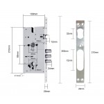 Врезная часть SEVEN LOCK 6085 Врезная часть SEVEN LOCK 6085