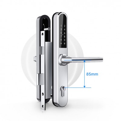 Розумний замок дверей SEVEN LOCK SL-7761B EN silver Розумний замок дверей SEVEN LOCK SL-7761B EN silver