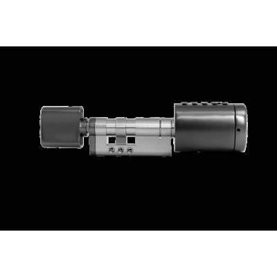 Розумний дверний біометричний замок (циліндр) SEVEN LOCK SL-7773BF black (40-106 мм)