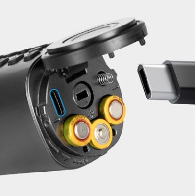 Розумний дверний біометричний замок (циліндр) SEVEN LOCK SL-7773BF silver (40-106 мм)