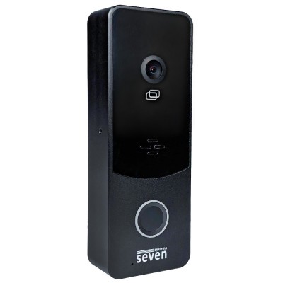 Вызывная панель домофона со встроенным контроллером SEVEN CP-7508 FHD black