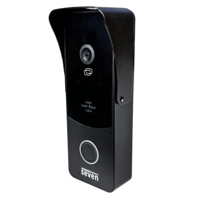 Вызывная панель домофона со встроенным контроллером SEVEN CP-7508 FHD black