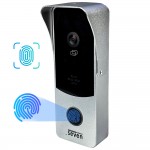 Виклична панель домофону із вбудованим контролером SEVEN CP-7508 FHD silver