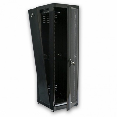 Шафа серверна CMS 42U 610 х 675 UA-MGSE4266MB посилена для мережевого обладнання
