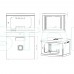 Шкаф настенный CSV Wallmount Lite 9U-450 (перф)