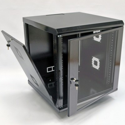 Шафа серверна CMS 12U 600 х 600 х 640 UA-MGSWA126B для мережевого обладнання Шафа серверна CMS 12U 600 х 600 х 640 UA-MGSWA126B для мережевого обладнання