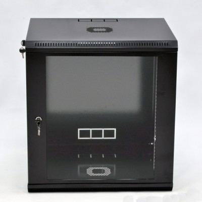 Шкаф серверный CMS 12U 600 х 600 х 640 UA-MGSWL126B для сетевого оборудования