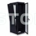 Шафа серверна CMS 42U 610 х 865 UA-MGSE4268MPB посилена з перфорованими дверима для мережевого обладнання
