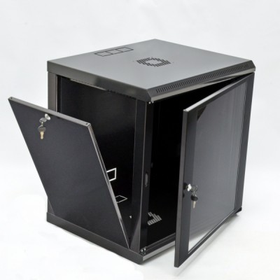 Шкаф серверный CMS 12U 600 х 600 х 640 UA-MGSWL126B для сетевого оборудования