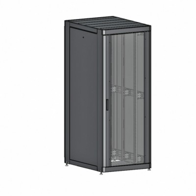 Шафа серверна CMS 42U 800 х 1055 UA-MGSE42810PG з перфорованими дверима для мережевого обладнання Шафа серверна CMS 42U 800 х 1055 UA-MGSE42810PG з перфорованими дверима для мережевого обладнання