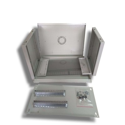 Шафа серверна Hypernet 9U 600 x 600 WMNC66-9U-FLAT для мережевого обладнання