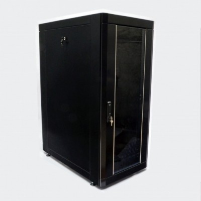 Шафа серверна CMS 24U 610 х 1055 UA-MGSE24610MB посилена для мережевого обладнання