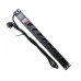 Блок розеток CSV 1U 19" (WT-2261A-GER-8WAY-1.8) черный, 8 розеток с выключателем, длина кабеля 1.8м