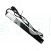 Блок розеток CSV 1U 19" (WT-2261A-GER-8WAY-1.8) черный, 8 розеток с выключателем, длина кабеля 1.8м