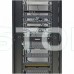 Боковой организатор кабеля с кришкой для шкафов CMS MGSE 45U, черный