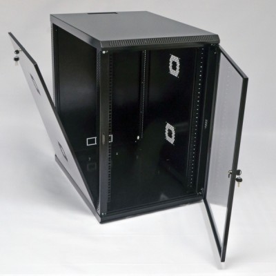 Шафа серверна CMS 18U 600 х 800 х 907 UA-MGSWA188B для мережевого обладнання