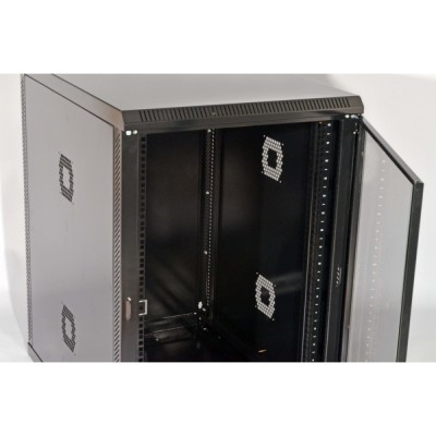 Шафа серверна CMS 18U 600 х 800 х 907 UA-MGSWA188B для мережевого обладнання